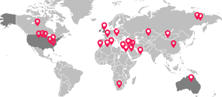 Engineering For Kids worldwide presence